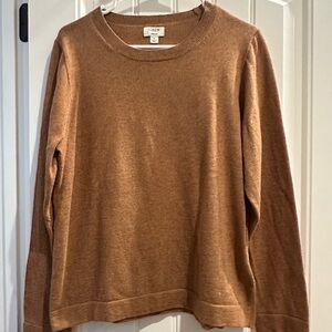 J. Crew Teddie Tan Sweater
